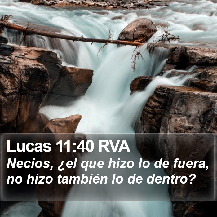 Lucas 11:40 RVA Bible Study