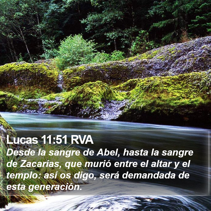 Lucas 11:51 RVA Bible Study