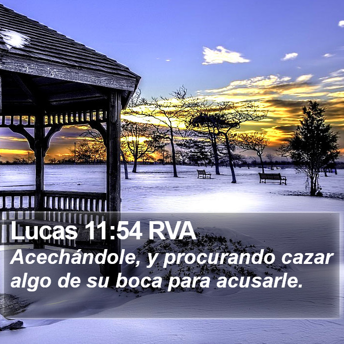 Lucas 11:54 RVA Bible Study