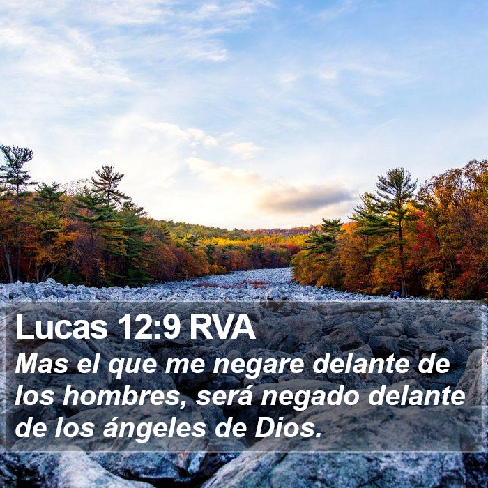 Lucas 12:9 RVA Bible Study