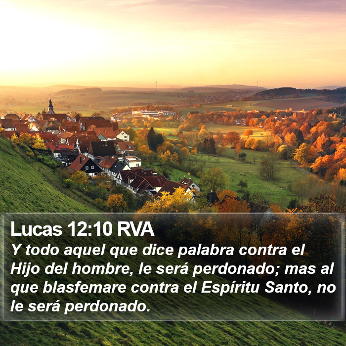 Lucas 12:10 RVA Bible Study