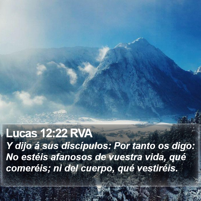 Lucas 12:22 RVA Bible Study