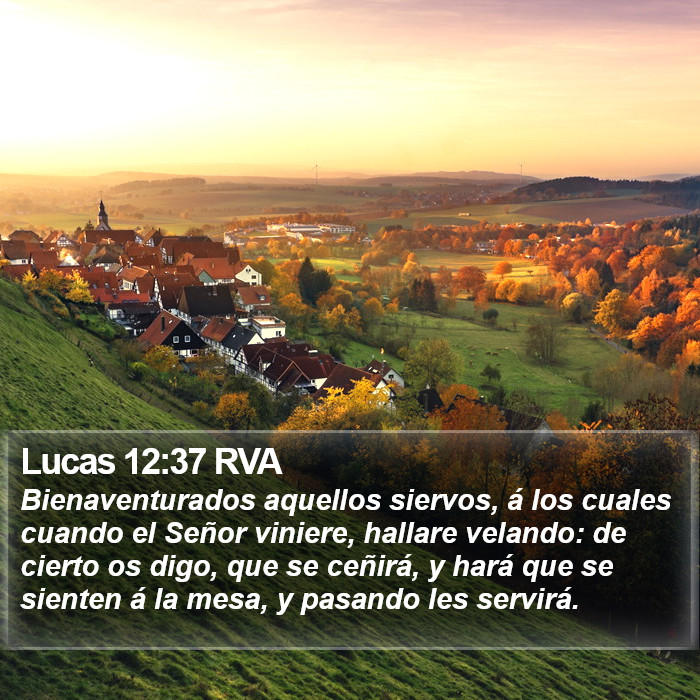 Lucas 12:37 RVA Bible Study