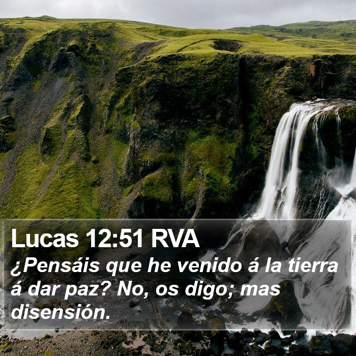 Lucas 12:51 RVA Bible Study