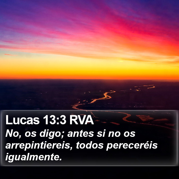 Lucas 13:3 RVA Bible Study