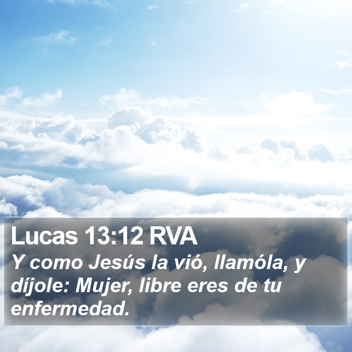 Lucas 13:12 RVA Bible Study