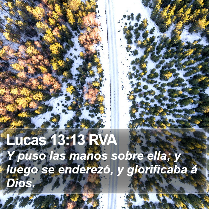 Lucas 13:13 RVA Bible Study