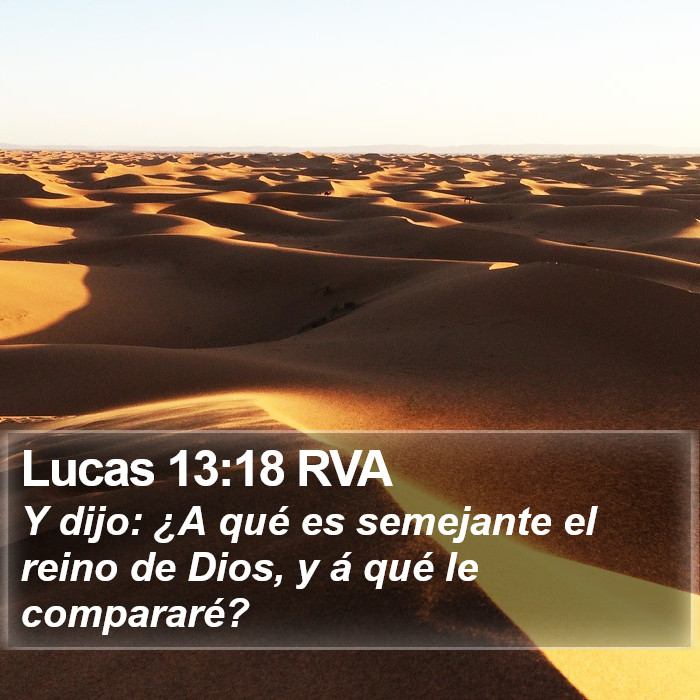 Lucas 13:18 RVA Bible Study