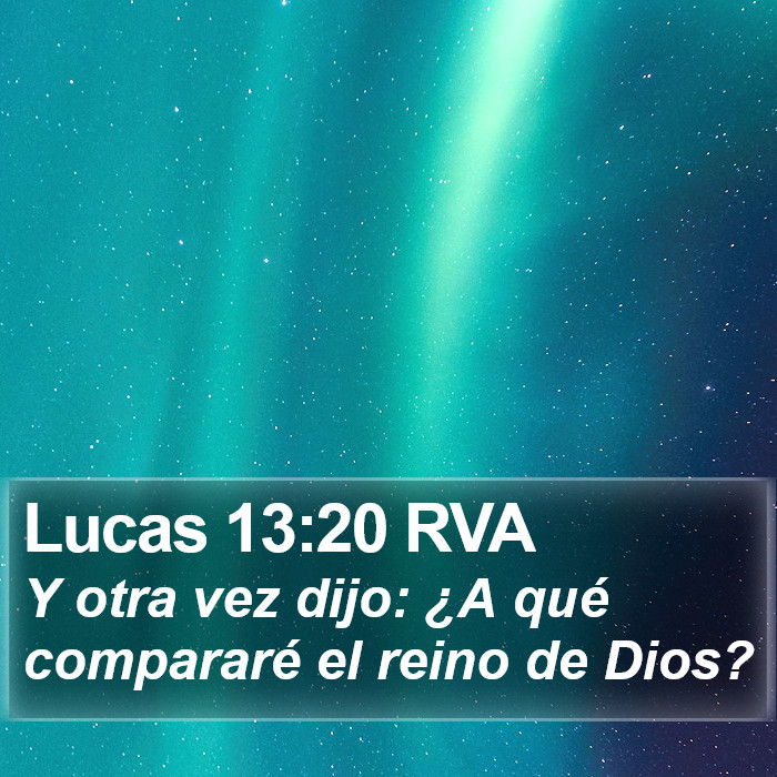 Lucas 13:20 RVA Bible Study