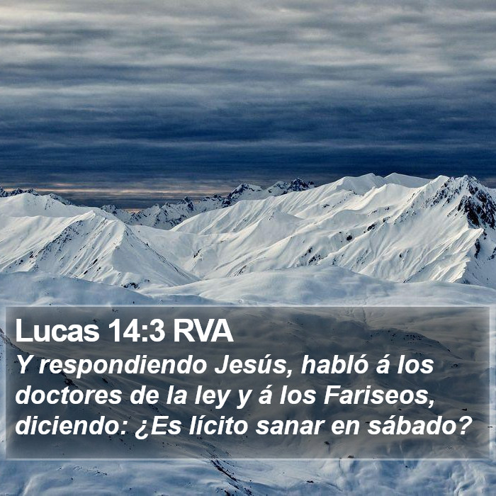 Lucas 14:3 RVA Bible Study