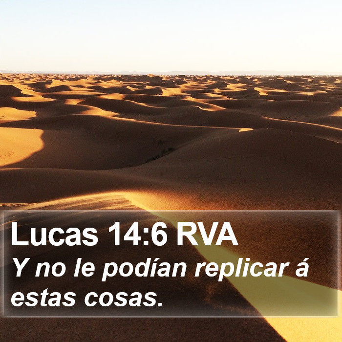 Lucas 14:6 RVA Bible Study