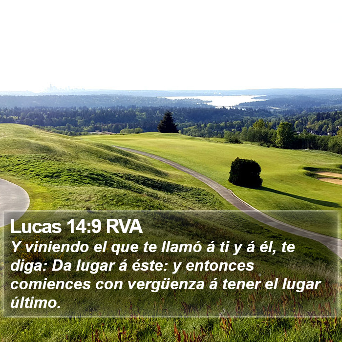 Lucas 14:9 RVA Bible Study