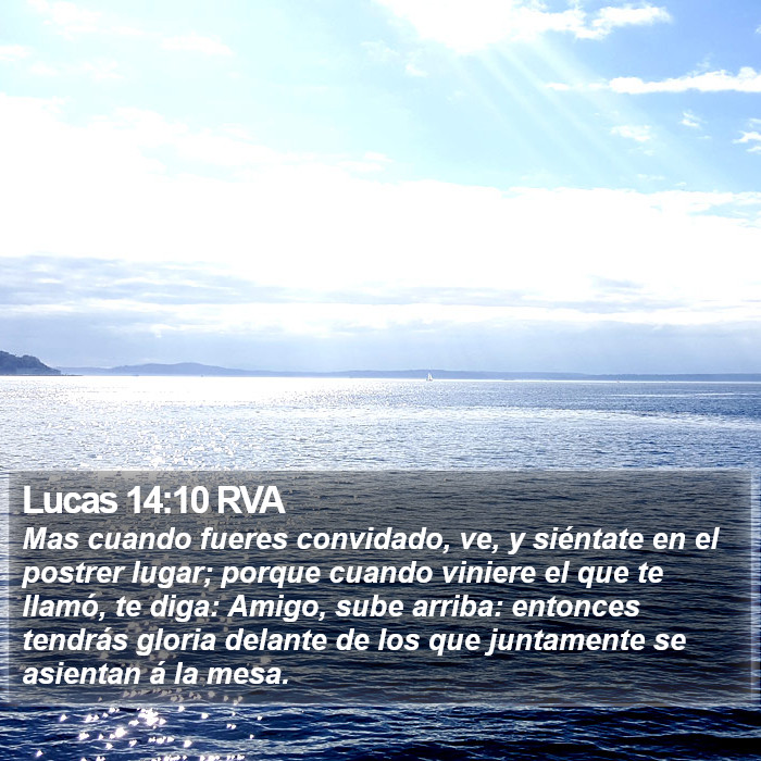 Lucas 14:10 RVA Bible Study