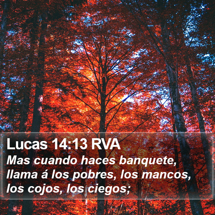 Lucas 14:13 RVA Bible Study