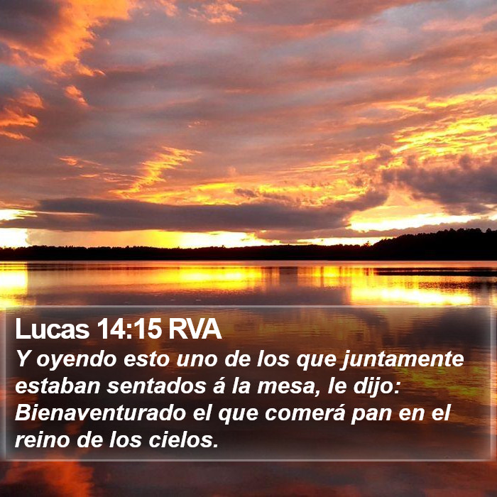 Lucas 14:15 RVA Bible Study