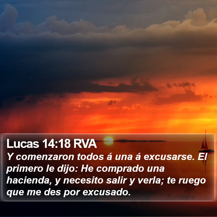 Lucas 14:18 RVA Bible Study