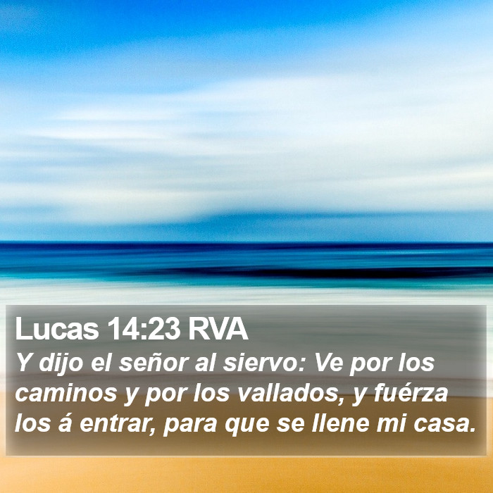 Lucas 14:23 RVA Bible Study