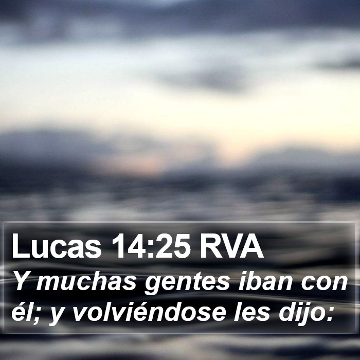 Lucas 14:25 RVA Bible Study