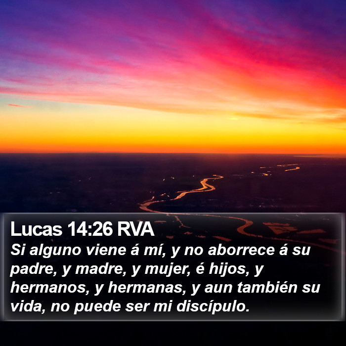 Lucas 14:26 RVA Bible Study