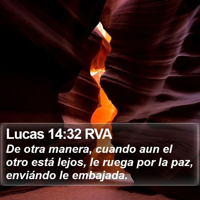 Lucas 14:32 RVA Bible Study