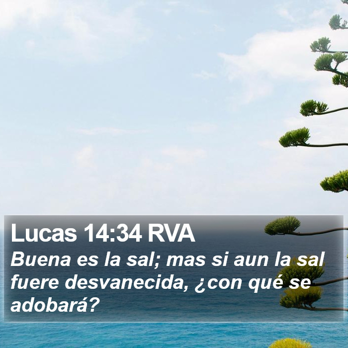 Lucas 14:34 RVA Bible Study