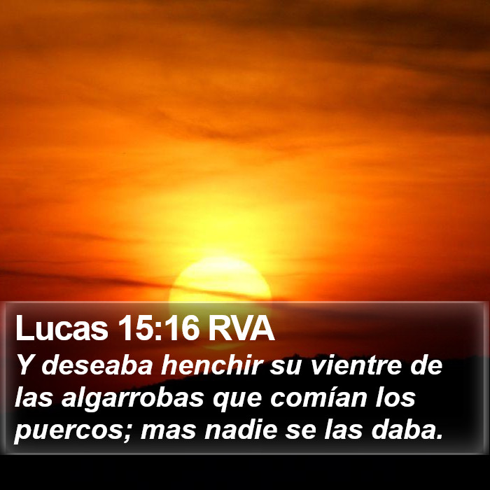 Lucas 15:16 RVA Bible Study