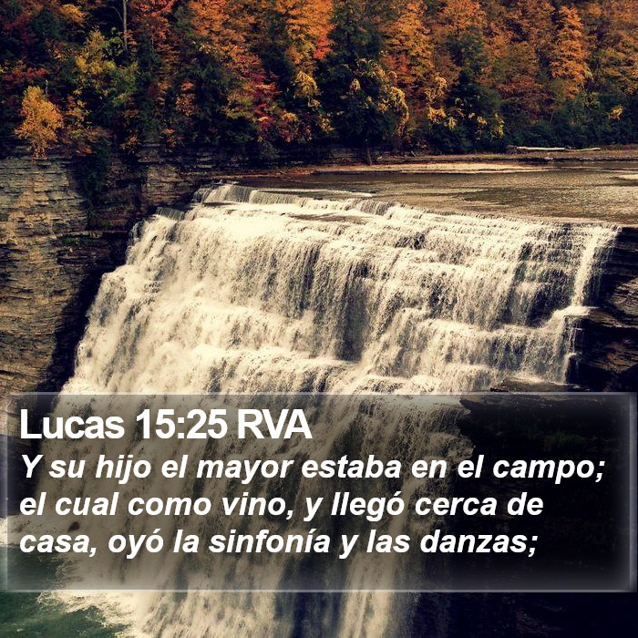 Lucas 15:25 RVA Bible Study