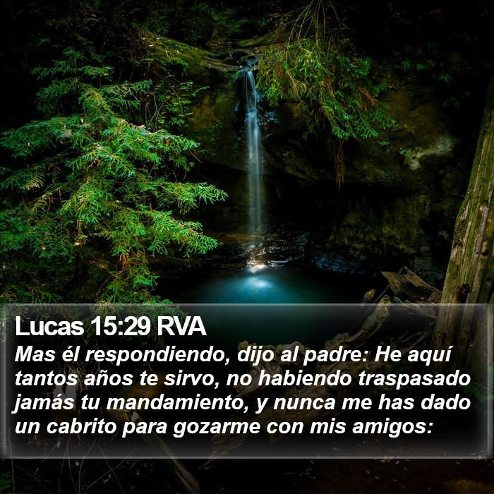 Lucas 15:29 RVA Bible Study