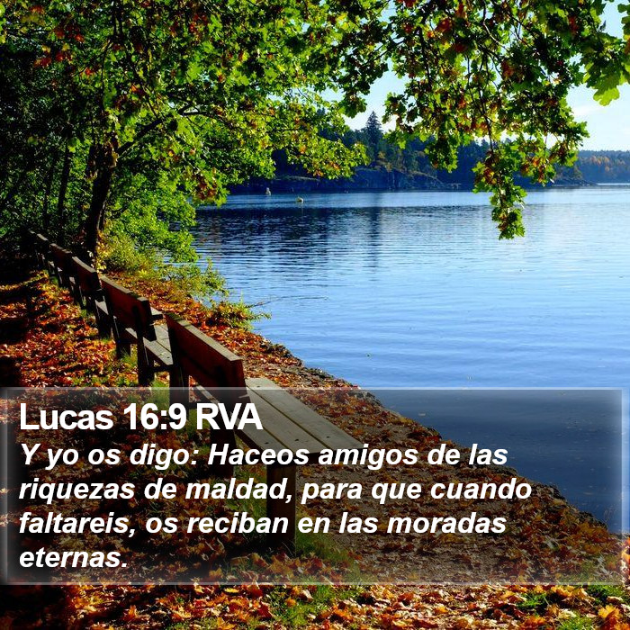 Lucas 16:9 RVA Bible Study