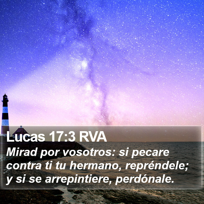 Lucas 17:3 RVA Bible Study