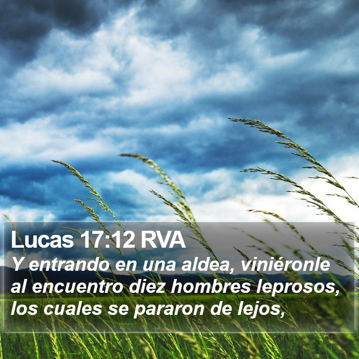 Lucas 17:12 RVA Bible Study