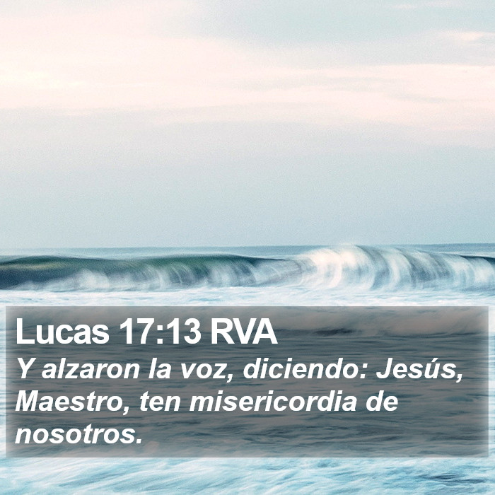 Lucas 17:13 RVA Bible Study