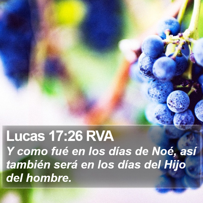 Lucas 17:26 RVA Bible Study