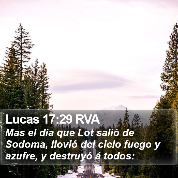 Lucas 17:29 RVA Bible Study