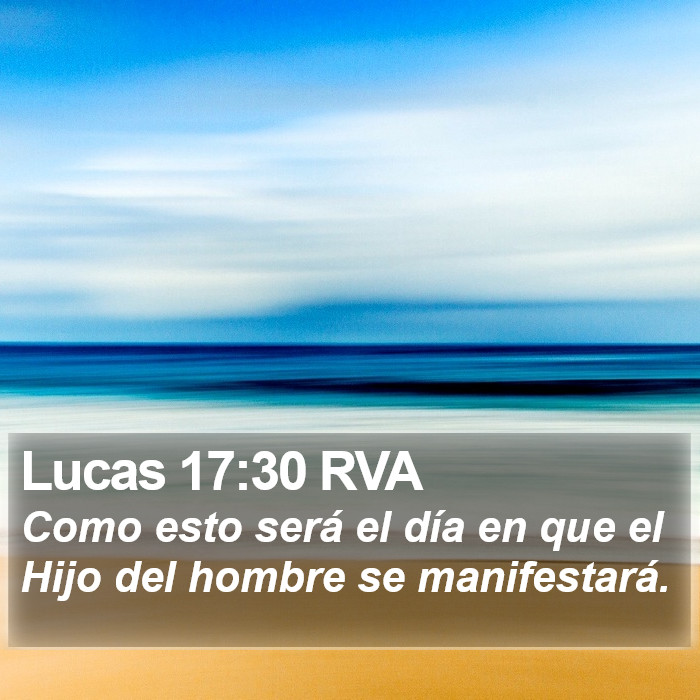 Lucas 17:30 RVA Bible Study