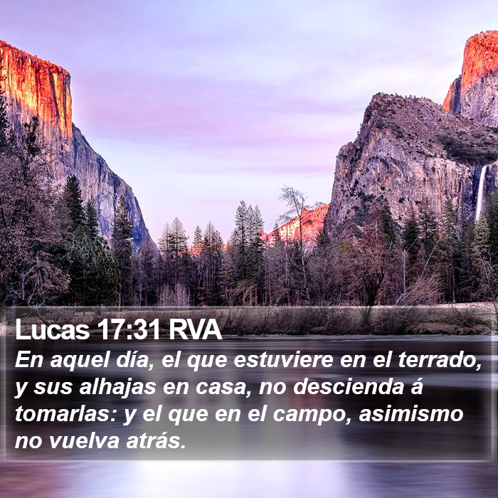 Lucas 17:31 RVA Bible Study