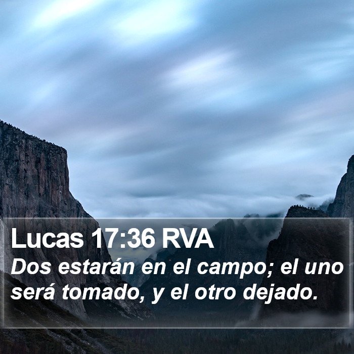 Lucas 17:36 RVA Bible Study