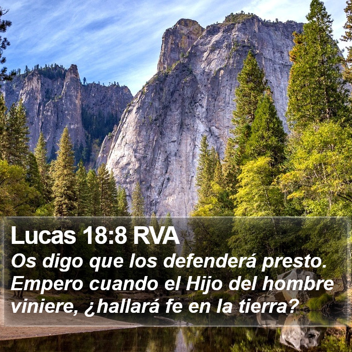 Lucas 18:8 RVA Bible Study