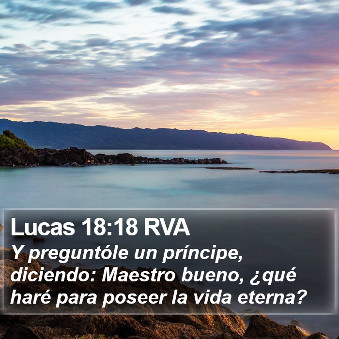 Lucas 18:18 RVA Bible Study