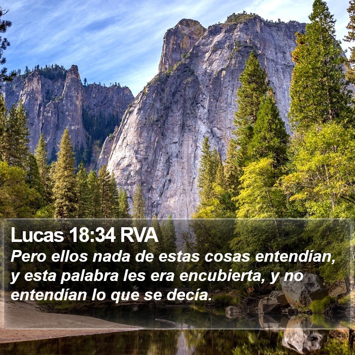 Lucas 18:34 RVA Bible Study