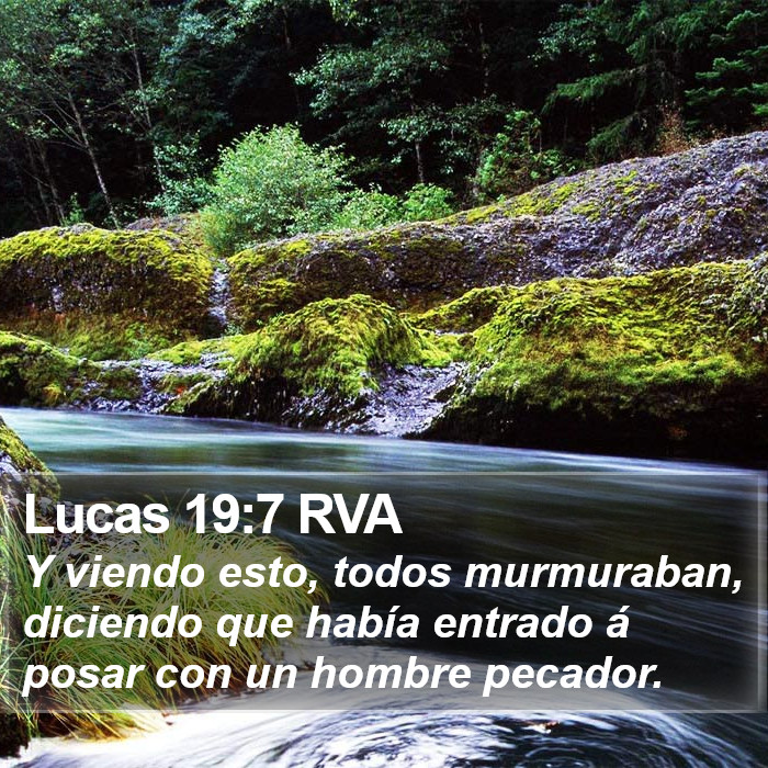 Lucas 19:7 RVA Bible Study