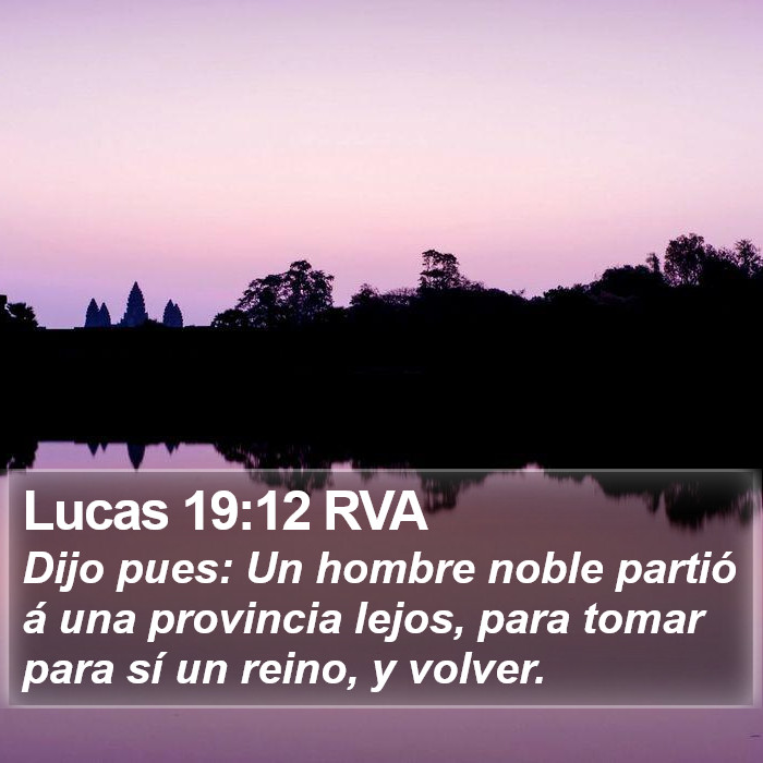 Lucas 19:12 RVA Bible Study