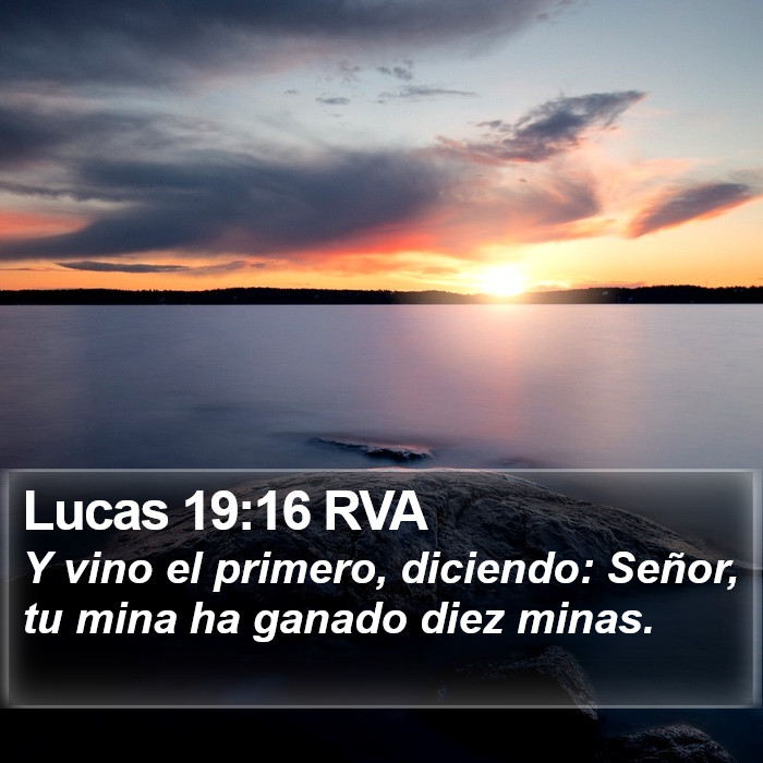 Lucas 19:16 RVA Bible Study