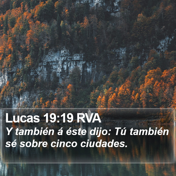 Lucas 19:19 RVA Bible Study