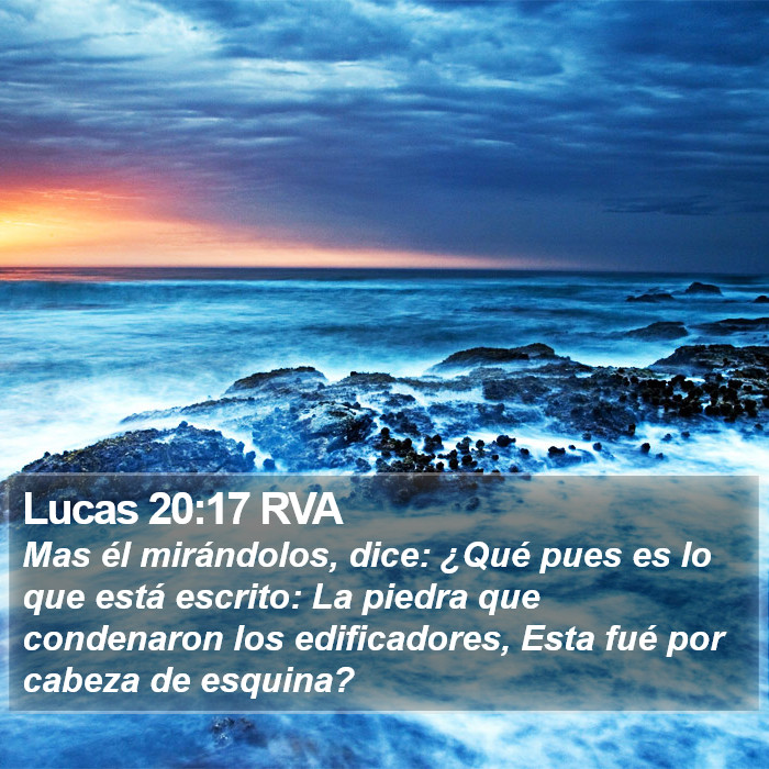 Lucas 20:17 RVA Bible Study