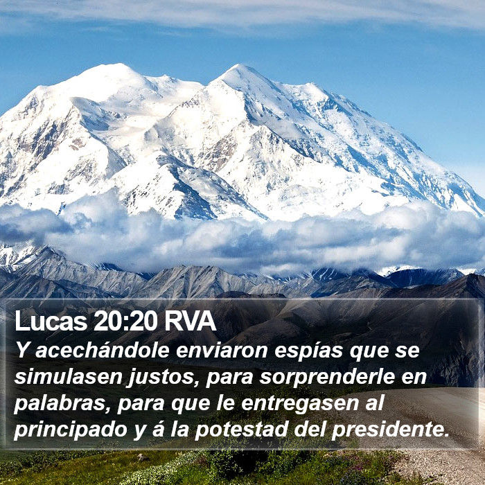 Lucas 20:20 RVA Bible Study