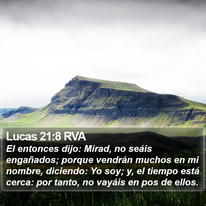 Lucas 21:8 RVA Bible Study