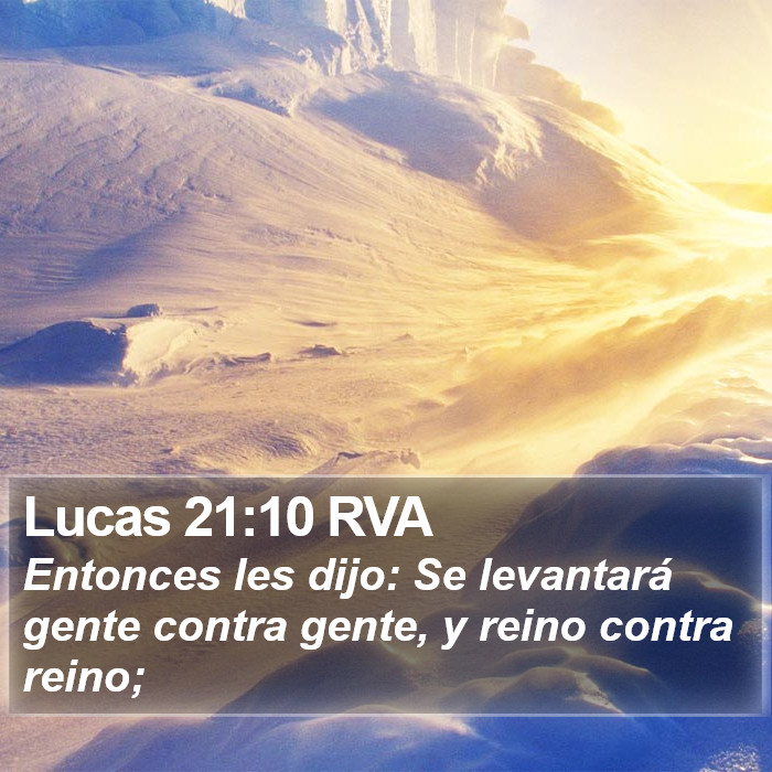 Lucas 21:10 RVA Bible Study