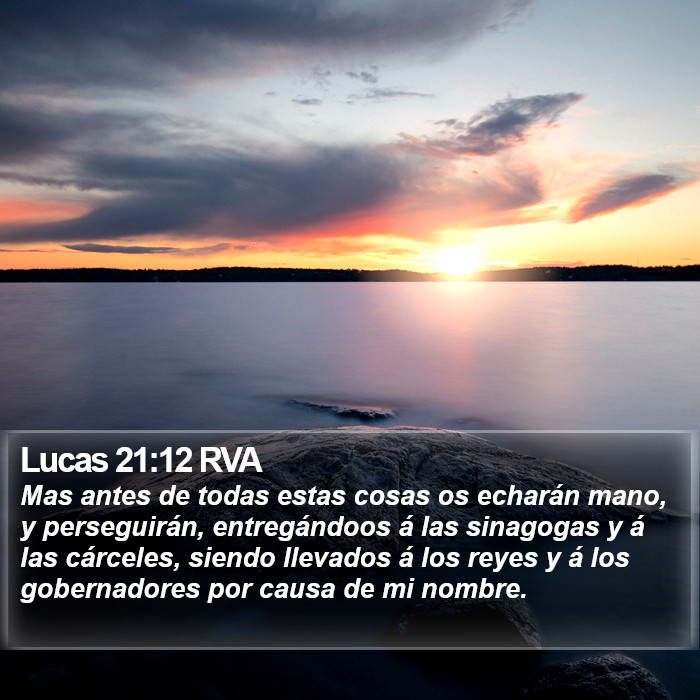 Lucas 21:12 RVA Bible Study