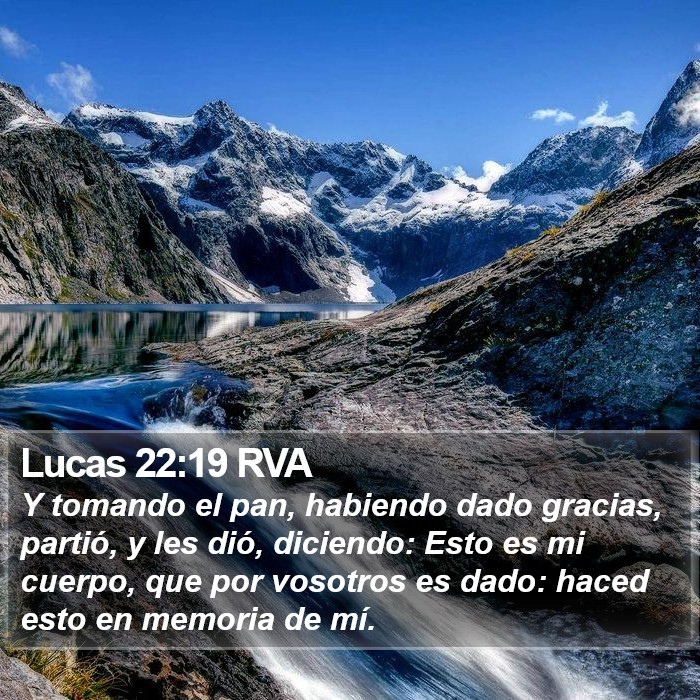 Lucas 22:19 RVA Bible Study